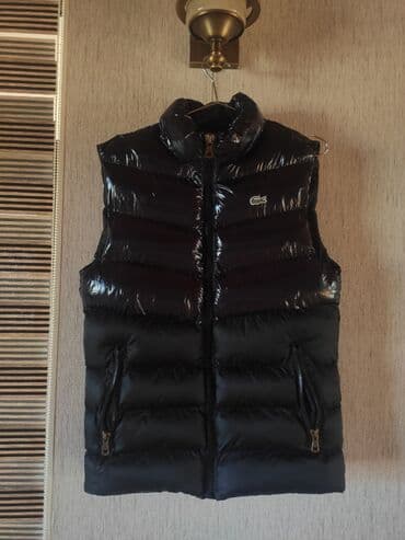 Pencəklər: Jilet, Lacoste, S, rəng - Qara — 1