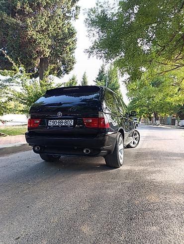 porsche satışı: BMW X5 (E53) 2004. 3. Benzin. Probeq 138.000 orjinal– qara eksteryer — 1