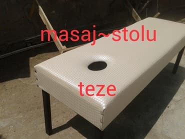 Salon, tibbi mebel: Masaj stolu teze tam mohkem Yumusaq ve her reng Kojalardan bu cur — 1