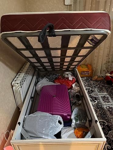ikinci əl matras: İşlənmiş, Təknəfərlik çarpayı, Bazalı, Matras ilə, Siyirməsiz — 8