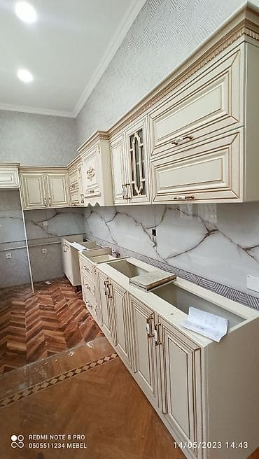 Mətbəx mebelləri 150 manatdan başlayaraq sifarişlə yıgılır pirxojiler