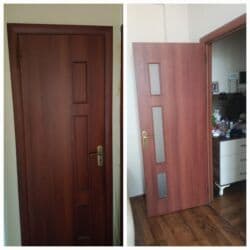 taxta qapilar qiymeti: İşlənmiş Otaq qapısı 90x205 sm Ünvandan götürmə — 1