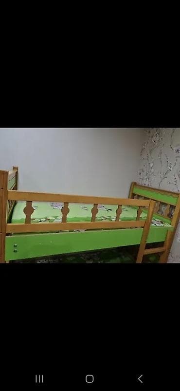 2 ci el stol: İşlənmiş, İkinəfərlik çarpayı, Bazasız, Matras ilə, Siyirməli, Türkiyə — 9
