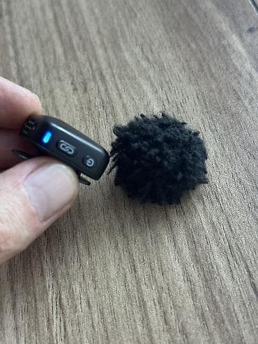 mikrofonlar: DJI Wireless Microphone (DJI Mic) üçün klipsli transmitter + külək — 2