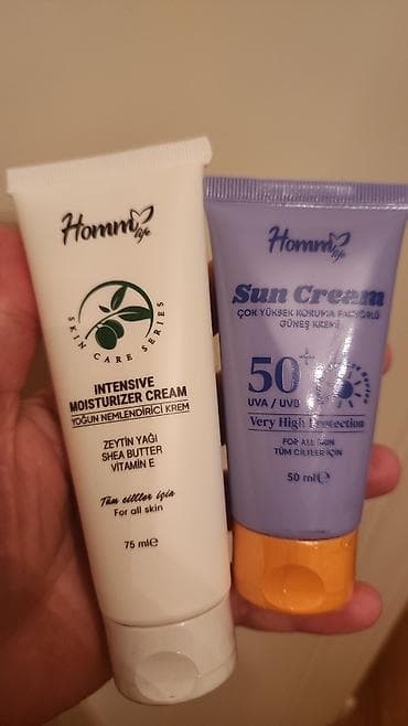 Личные вещи: Homm Life və Homm Clean məhsulları paketi Dəri və saç baxımı + məişət — 1