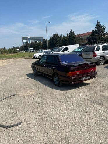 ваза напольная стеклянная высокая без узора: Lada Samara sedan - Korpus: 4 qapılı sedan, qəhvəyi rəng - Nömrə — 7