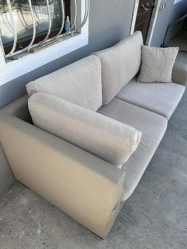 Диваны: Koja divan qırığı yoxdu yumşaq oturacaqları var təcili satılır — 2