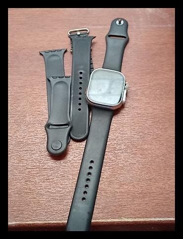 apple watch 1: Ağıllı saat dəsti - Qızılı rəngdə metal korpuslu, dairəvi ekranlı — 3