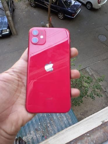 Elektronika: IPhone 11, 128 GB, Qırmızı, Barmaq izi, Face ID — 2