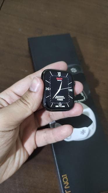 telefonlu saatlar: DT NO.1 smart saat dəsti. (İşlenmiş) Xüsusiyyətlər: - Kvadrat — 3