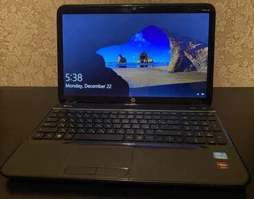 HP Pavilion g6 noutbuk Çox səliqəli və az istifadə olunub komputerin
