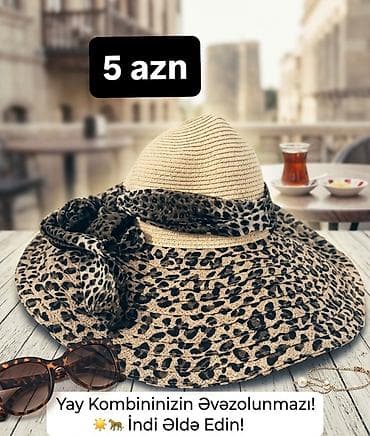 qadin bot: Leopar naxışlı yay şlyapası Qiymət: 5 AZN Xüsusiyyətlər: - Geniş — 2
