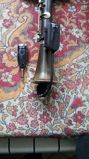 Компьютеры, ноутбуки и планшеты: Klarinet üçün klipsli mikrofon və UHF simsiz sistemi - Alətə — 3