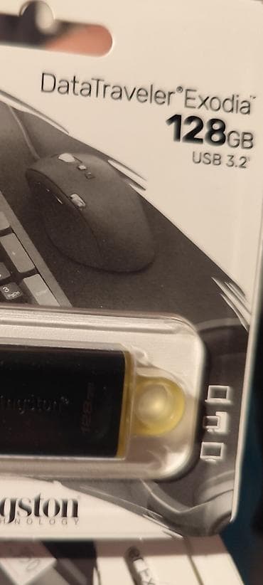Техника и электроника: Kingston DataTraveler Exodia USB Fleş Yaddaş - Tutum: 128 GB - — 1