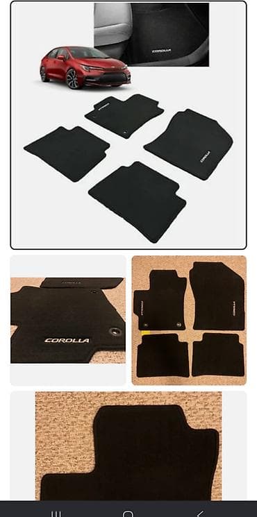 Corolla ayaq altı xalça. Az işlənib lalafo.az -da Corolla ayaq altı xalça. Az işlənib