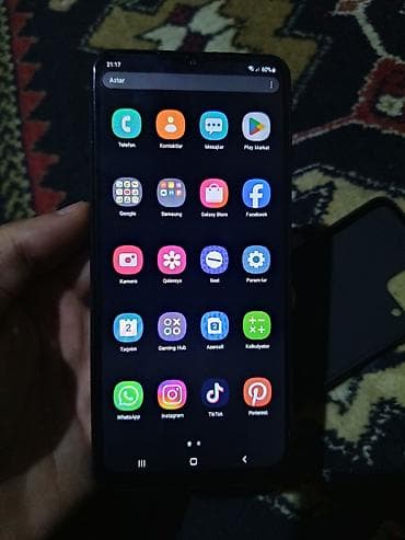 Samsung Galaxy A12, 128 GB, rəng - Mavi, İki sim kartlı
