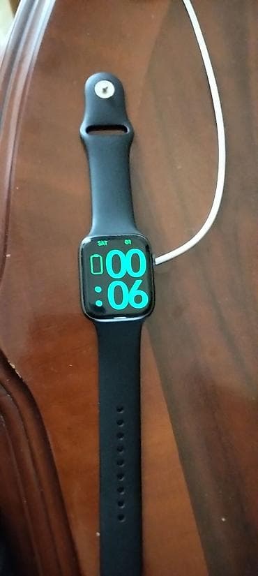 İşlənmiş, Smart saat, Apple, Sensor ekran, rəng - Qara