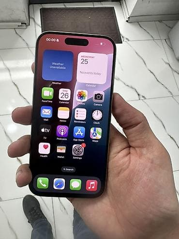 ayfon 11 ucuz: IPhone 15 Pro, 256 GB, White Titanium, Face ID — 1