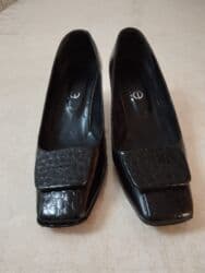 derihan ayakkabı: Tuflilər, Ölçü: 38, rəng - Qara, İşlənmiş — 3