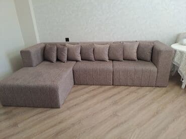 Kreslolar: Künc divan, Yeni, Açılmayan, Parça — 2