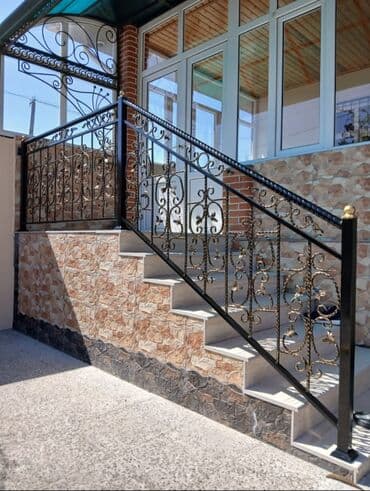 мойка для кухни: Балконная перила, Железо — 43