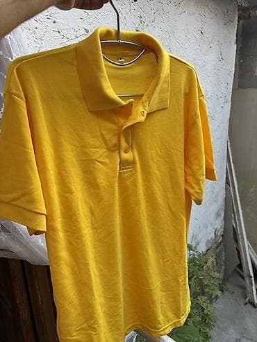 E eded Sarı rəngli polo - Yep Yeni pambig L - Xl" XXl razmerdir 5