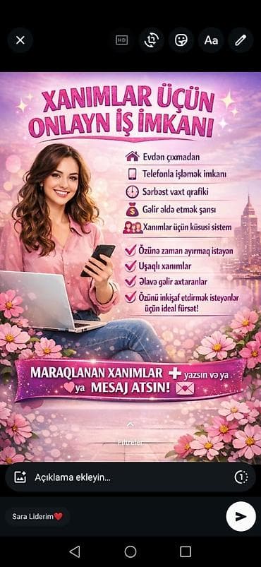 gece smeni işlər: Əgər evdən işləmək və əlavə gəlir əldə etmək istəyirsənsə, sənə uyğun — 1