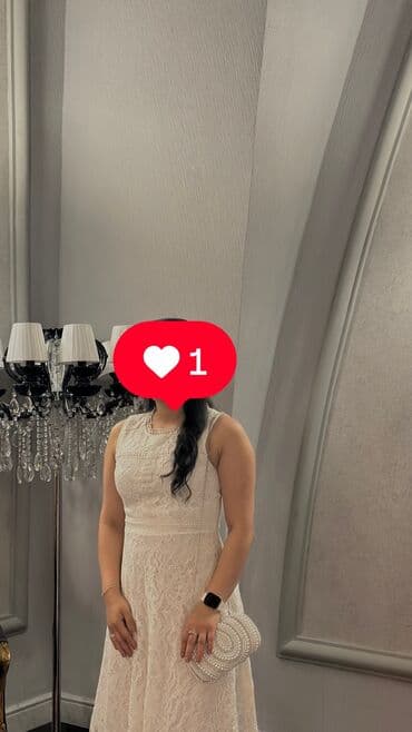 qadın toy geyimləri: Salam. 24-12-24 tarixində nişanda geyinmişəm. Koton s razmer Dantel — 3