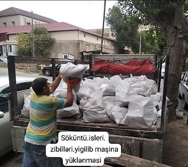 mebel temiri: Söküntü və tikinti tullantılarının yığılması xidməti - Mənzillərdə — 4