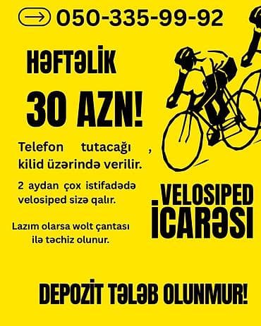 Sizdə öz nəqliyyat vasitənizlə qazanın! Həftəlik cəmi 30 azn. DEPOZİT