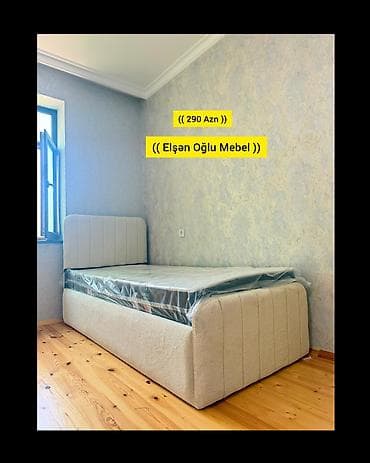 tek kravat: Yeni, Təknəfərlik çarpayı, Bazalı, Matras ilə, Siyirməsiz, Türkiyə — 1