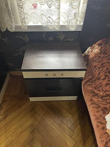 s guzgu: 2 təknəfərlik çarpayı, 2 tumba, Dolab, Komod, Azərbaycan, İşlənmiş — 2