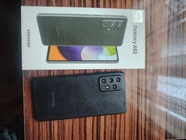 samsung tab s8 qiymeti: Samsung Galaxy A52, rəng - Qara, Barmaq izi — 2