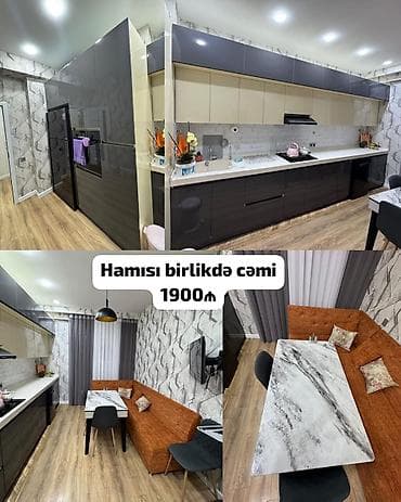 kreditle metbex mebelleri: **Endirim olundu 🛑🛑Mətbəx mebeli satılır+Tv,masa dəsti, divanı ilə — 1