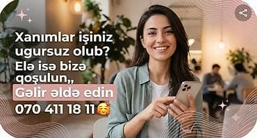 SMM menecer tələb olunur, İstənilən yaş, Təcrübəsiz