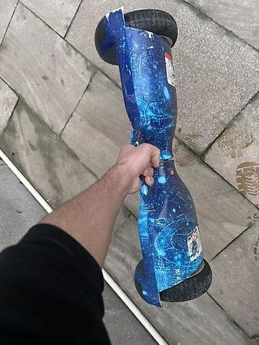 geraskuter: Özünü balanslaşdıran elektrikli hoverboard - Rəng/naxış: mavi — 4