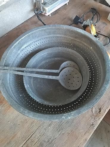 tar qabı: Gedimi. mis. komplekt sekilde. 170azn. - Material: qalay/bronz — 1
