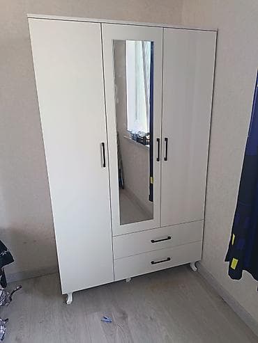 4 qapılı, Ağ, Açılan, Düz dolab — 6