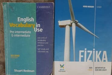 8 ci sinif kimya dersliyi pdf: Fizika və ingilis dili dərslikləri, həmçinin riyaziyyat test toplusu — 1