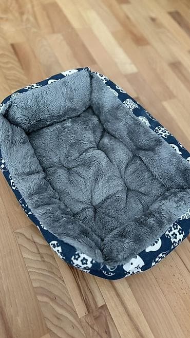 cat: Yumşaq ev heyvanı yatağı – kiçik it və pişiklər üçün - Dördkünc — 2