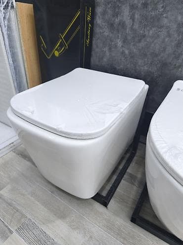 unitax: Asma tipli unitaz (gizli çən üçün) - Divara bərkidilən, kompakt — 1