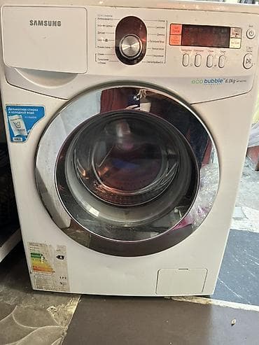 su qaynadan: Paltaryuyan maşın Samsung, 6 kq, İşlənmiş, Avtomat, Qurutmasız, Kredit yoxdur, Ödənişli çatdırılma — 2