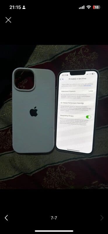 iphone kreditle ilkin odenissiz: IPhone 13, 128 GB, Ağ, Face ID — 5