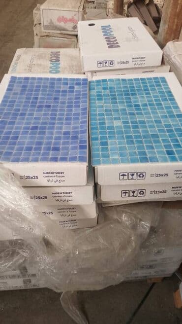 plastik qapi pencere qiymeti: Hovuz ucun mozaika. Yerli istehsal mozaikalar Turkiye istehsali — 7