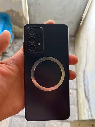 samsun s21: Samsung Galaxy A52, 128 GB, rəng - Qara, Sənədlərlə — 2