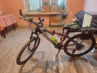 27 5 velosiped: Mingshi dağ velosipedi Xüsusiyyətlər: - Güclü polad/alüminium qarışıq — 1