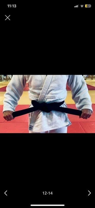 детский купальники для гимнастики: Judo geyim dəsti – mavi və ağ rənglərdə Məhsul haqqında: - Klassik — 11