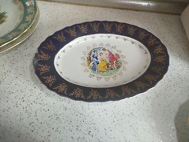 thermex kombi: Boşqablar, rəng - Qızılı, Farfor — 3