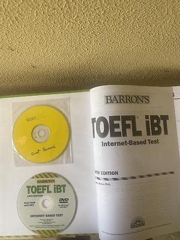 diskalar: Barron’s TOEFL iBT – 14-cü buraxılış (kitab + disk) Məzmun və — 2