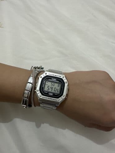 saat kutusu: Qol saatı, Casio, rəng - Gümüşü — 2